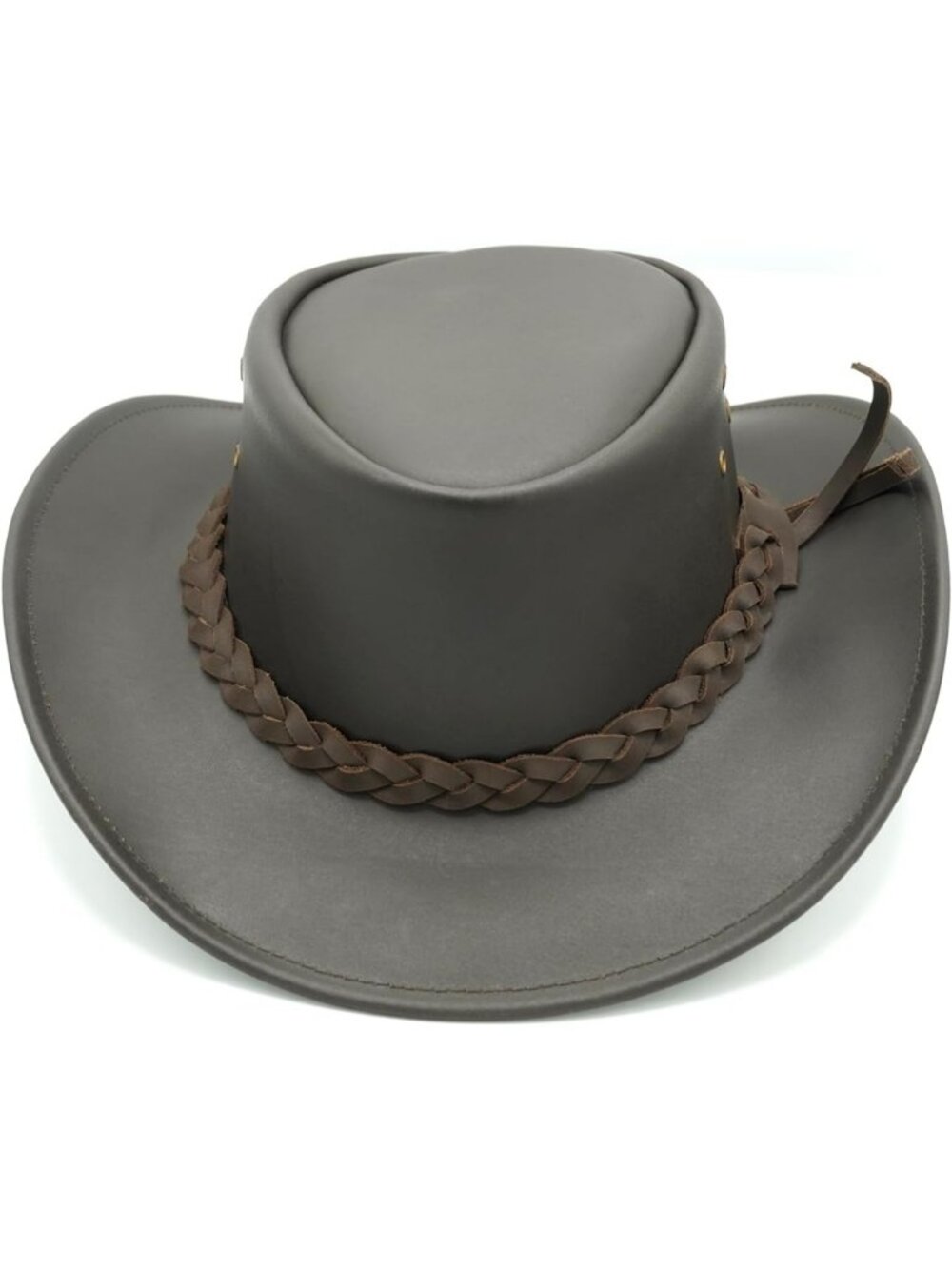 Genuine Leather Cowboy Hat for Men & Women, Stylish Western Accessory